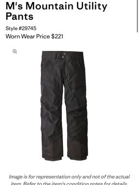 Patagonia Men's Cargo Pants - Black